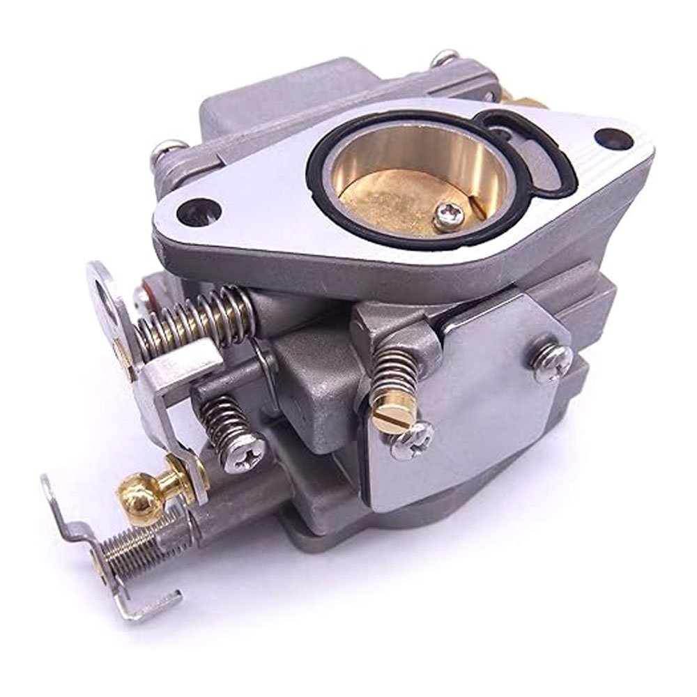 6L2-14301 6L2-14302 Carburetor Assy Compatible for Yamaha Outboard 2T 2 Cylinder 20HP 25Hp 25MLHU 6L2-14302-00 6L2-14301-00
